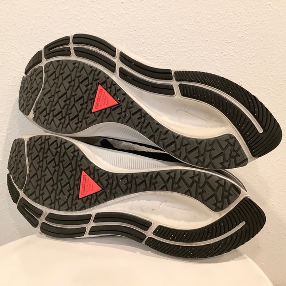 Mens Sz 12 - Nike Air Zoom Pegasus 38 Shield Black Shoes DC4073-001 *SEPARATION* - Picture 12 of 13